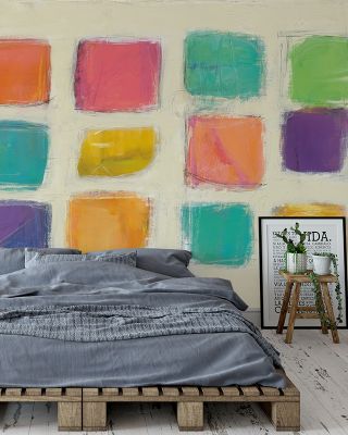 Tutti Fruitti Colorful Abstract Wallpaper