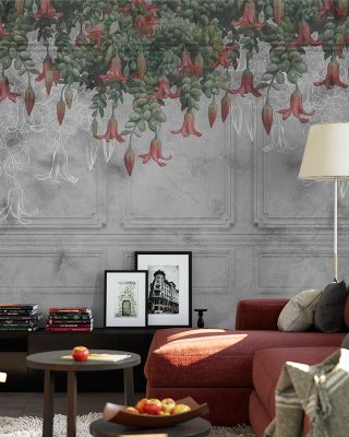 Upside Down World Surreal Art Wallpaper