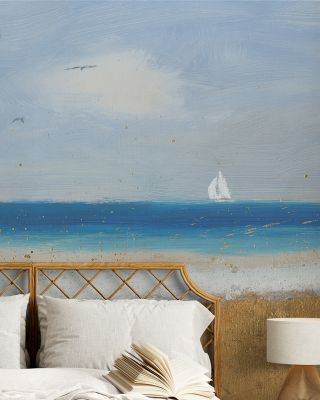Beach Horizon Wallpaper Mural