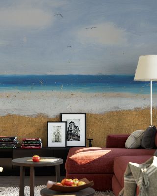 Beach Horizon Wallpaper Mural