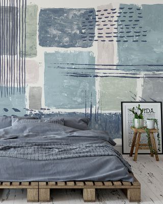 Between the Lines Wallpaper Mural