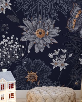 Chamomile Heaven Wallpaper Mural