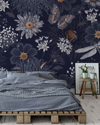 Chamomile Heaven Wallpaper Mural