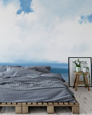 Cloudy Clouds Wallpaper Mural
