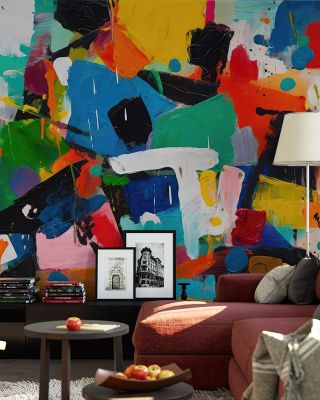 Coachella Lights Wallpaper Mural