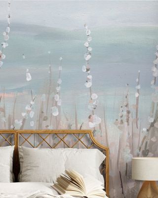 Coastal Bloom Wallpaper Mural