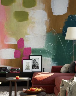 Color Burst II Wallpaper Mural