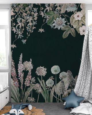 Coming Through Dark Wallpaper Mural