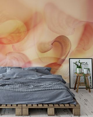 Dancing Leaves Wallpaper Mural