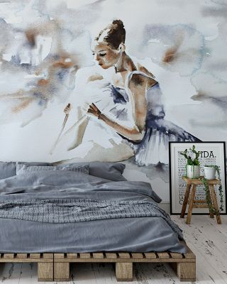 Dress Rehearsal Wallpaper Mural