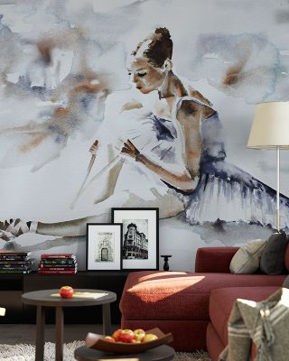 Dress Rehearsal Wallpaper Mural