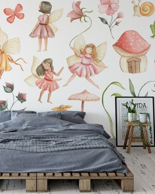 Fairy House Wallpaper Mural