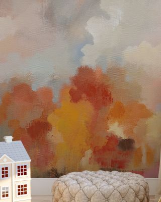 Fall Sunrise Wallpaper Mural