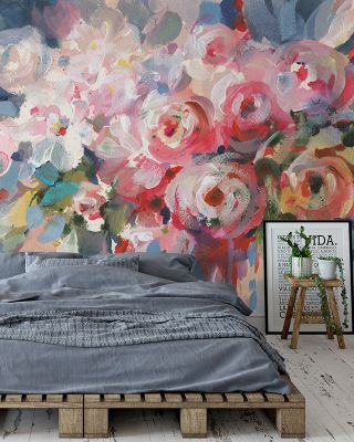Floral Full Wallpaper Mural
