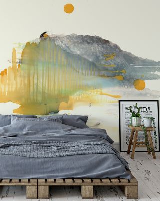 Golden Isle Wallpaper Mural
