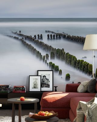 Groyne Modern Industrial Wallpaper