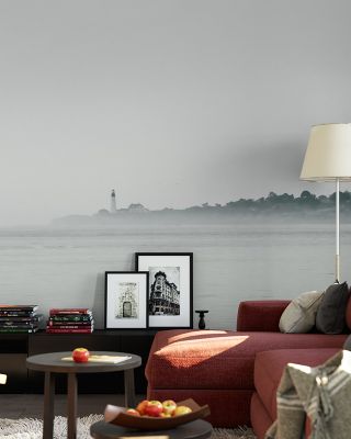Is That a Lighthouse Coastal Wallpaper