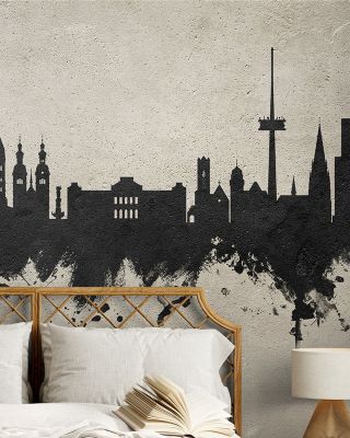 Koblenz Germany Skyline Concrete Wallpaper