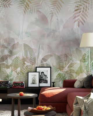 Liquid Tropic Vibrant Abstract Wallpaper