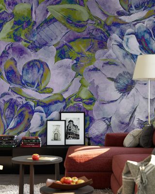Magnolia Art Floral Wallpaper II
