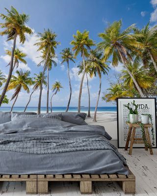 Maldives Tropical Scenic Wallpaper