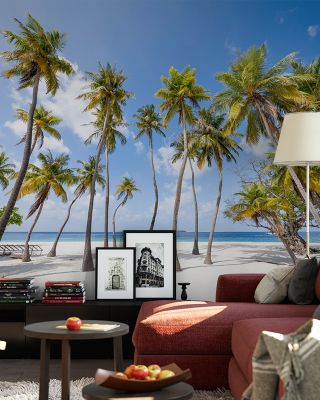 Maldives Tropical Scenic Wallpaper