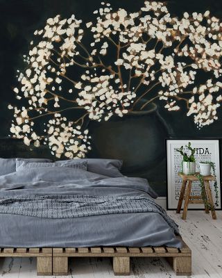 Moody Baby Artistic Wallpaper
