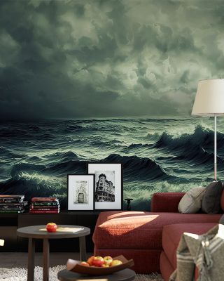 Mystery Ship Scenic Wallpaper