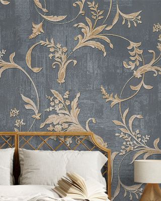 Romantic Ornaments Vintage Wallpaper