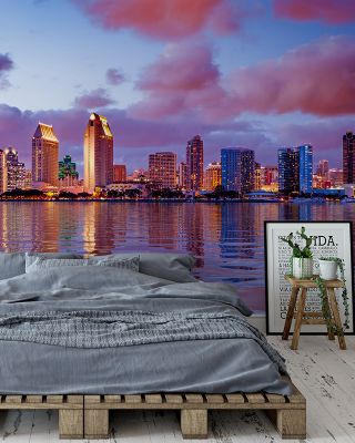 San Diego Skyline Scenic Wallpaper