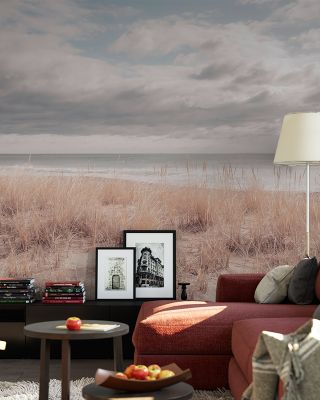 Soft Ocean Coastal Wallpaper