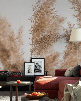 Soft Reed Nature Wallpaper