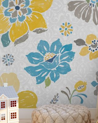 Spanish Impressions VII Spring Floral Wallpaper