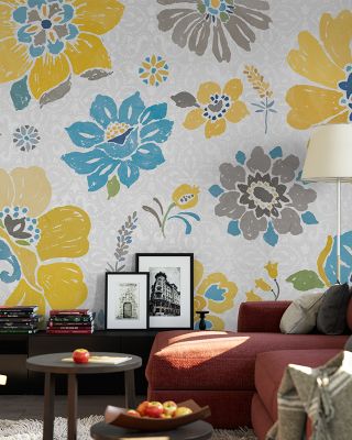 Spanish Impressions VII Spring Floral Wallpaper