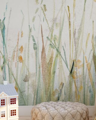 Spring Grasses I Nature Wallpaper
