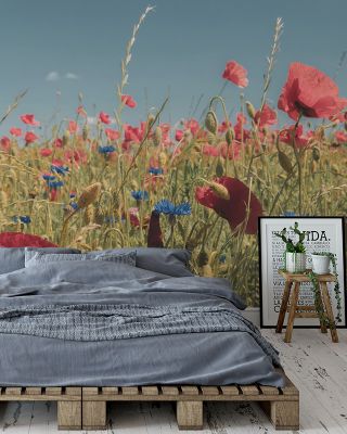 Wild Meadow Floral Wallpaper