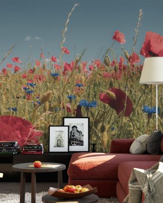 Wild Meadow Floral Wallpaper