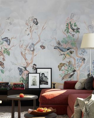 Winged Abstract Wallpaper
