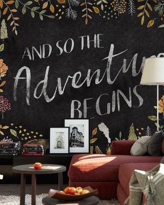 Woodland Whimsy I Black Forest Wallpaper