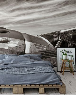 Aviator Vintage Aircraft Wallpaper