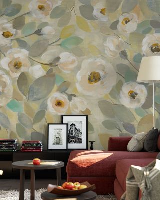 Blooming Branches Flower Wallpaper