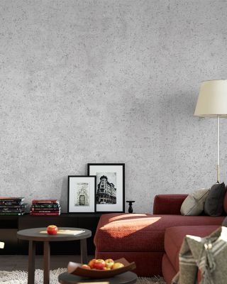 Concrete Wall Industrial Chic Wallpaper