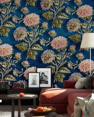 Royal Bouquet Classic Floral Wallpaper