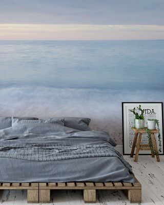 Whitefish Tide Coastal Serenity Wallpaper