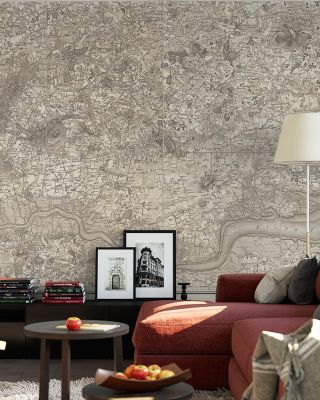 Along the River Thames Scenic Wallpaper