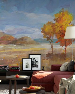 Aspen In Autumn Scenic Wallpaper