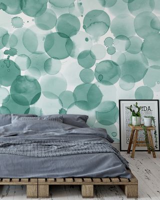 Bubbly II Abstract Wallpaper