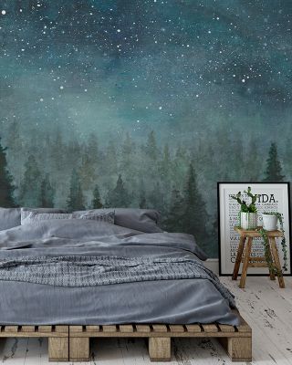 Clearest Night Abstract Wallpaper