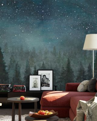Clearest Night Abstract Wallpaper