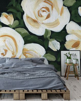 Enchanted Florals I Wallpaper